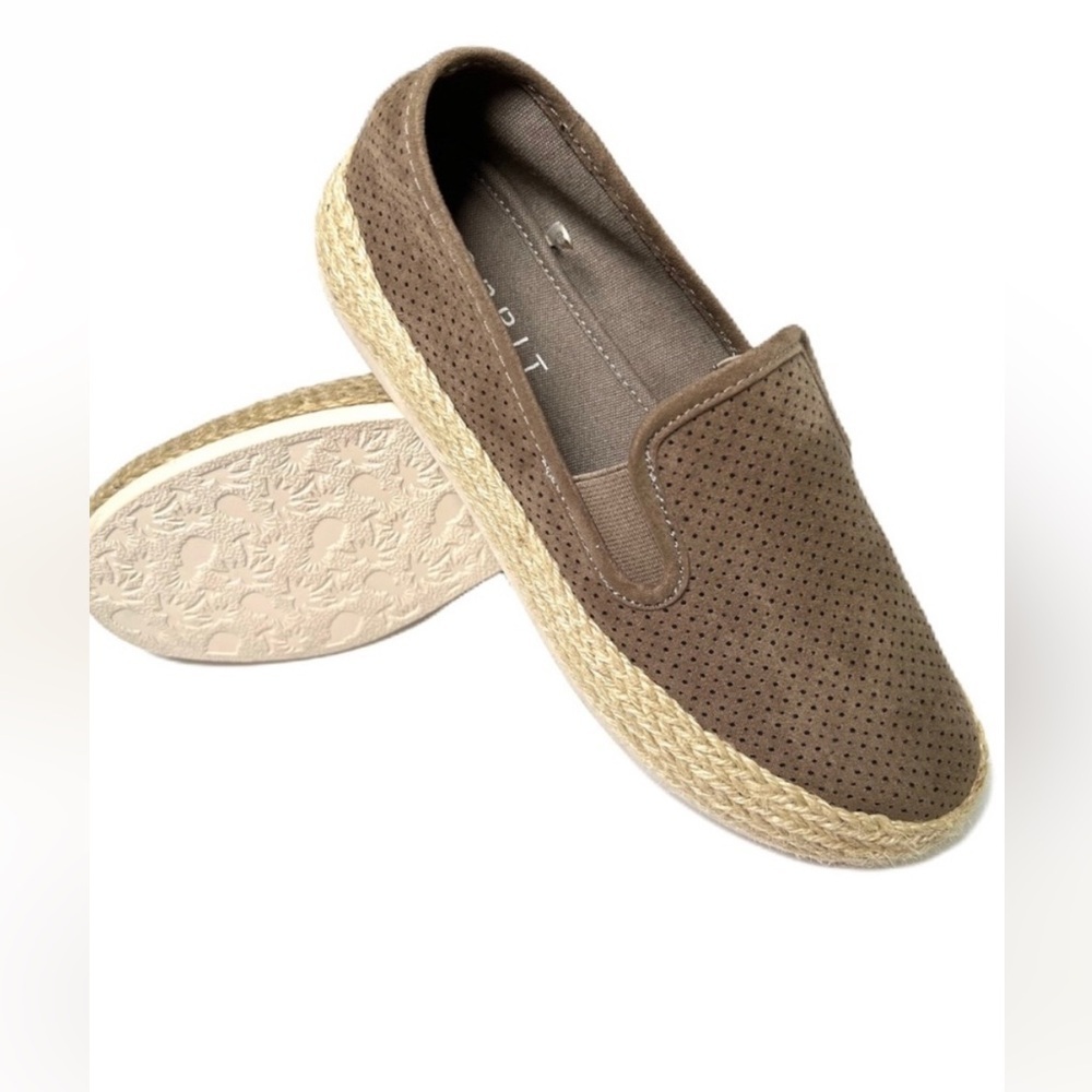 Espirit Emilia Sueded Textile Upper Espadrille Shoes